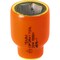 Gray Tools 15mm X 1/4" Drive, 6 Point Standard Length, 1000V Insulated M615-I - alternate 1